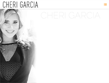 Tablet Screenshot of cherigarcia.com